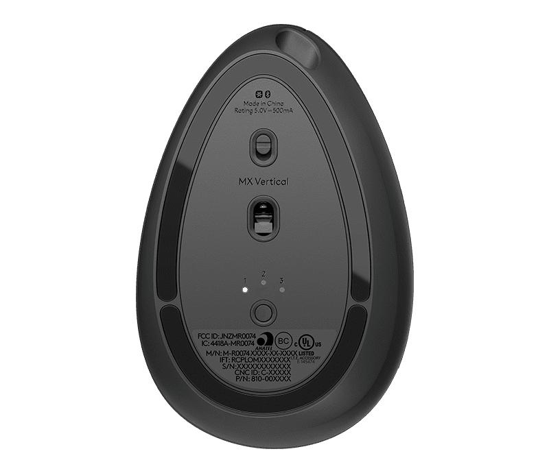 Logitech MX Vertical Advanced Ergo Graphit Maus