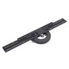 Combination Angle Ruler Multi Function Movable Woodworking Horizontal Universal Vernier Bevel Protra