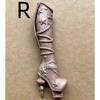 Scarpe e Stivali Colorati per Bambole Mostro in Scala 1/6 Accessori per Vestire Fai-da-te Parti di Giocattolo dalla Personalità Unica per Bambole Femminili