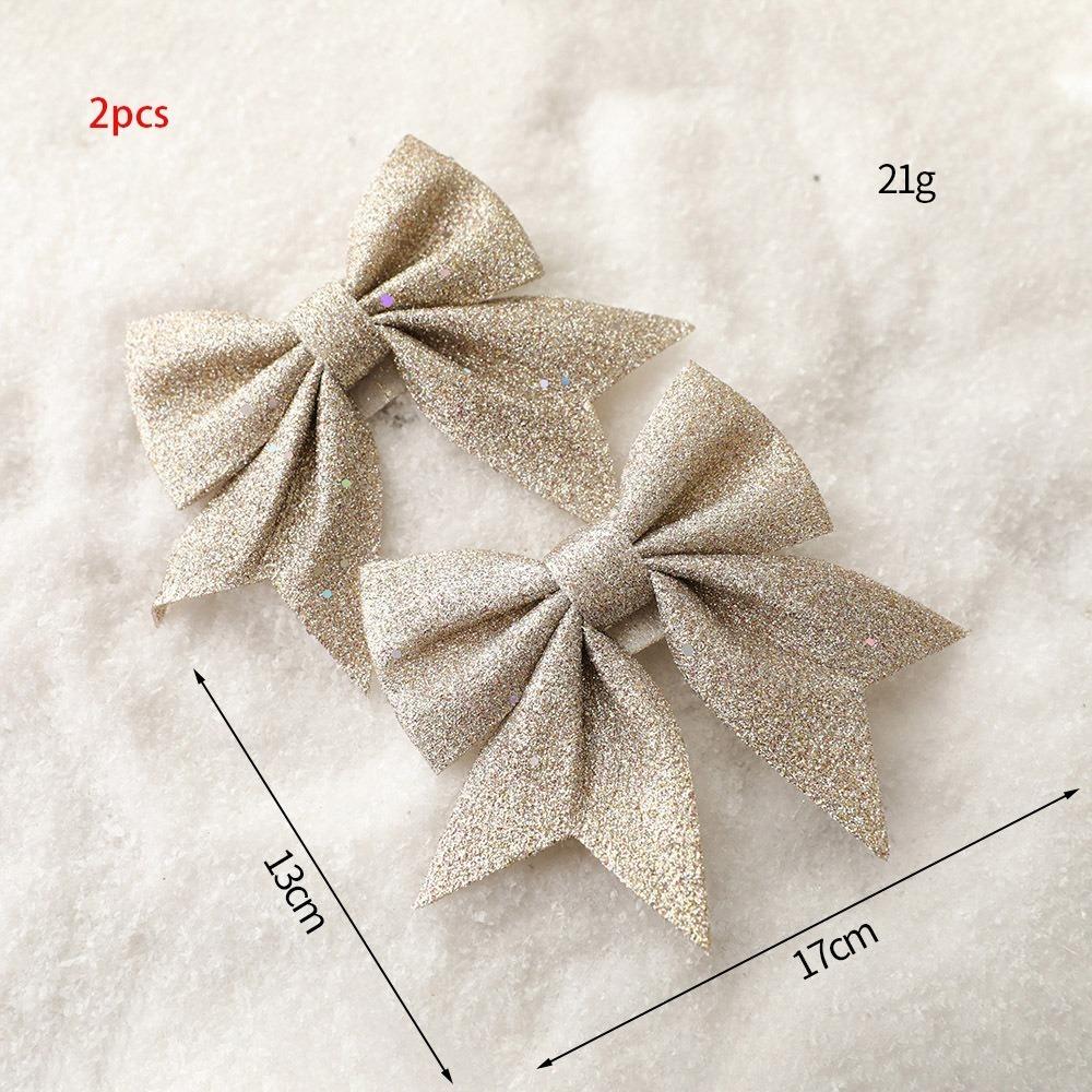 

Creative Xmas Tree Charm Bowknot Pendant New Christmas Supplies Christmas 2