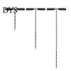 Geological Exploration Tool Soil Sample Probe Set Stainless Steel Collecting with High-quality Core Sampler T-Handle Adjustable Rustproof Easy