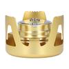 Portable Mini Picnic Stove Brass Spirit Burner for Outdoor Camping Hiking Backpacking BBQ