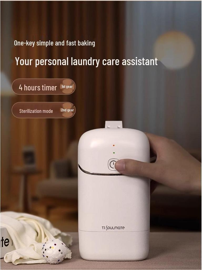 Upgraded Portable Dryer & Sterilizer for Home, Dorm, Travel & Underwear