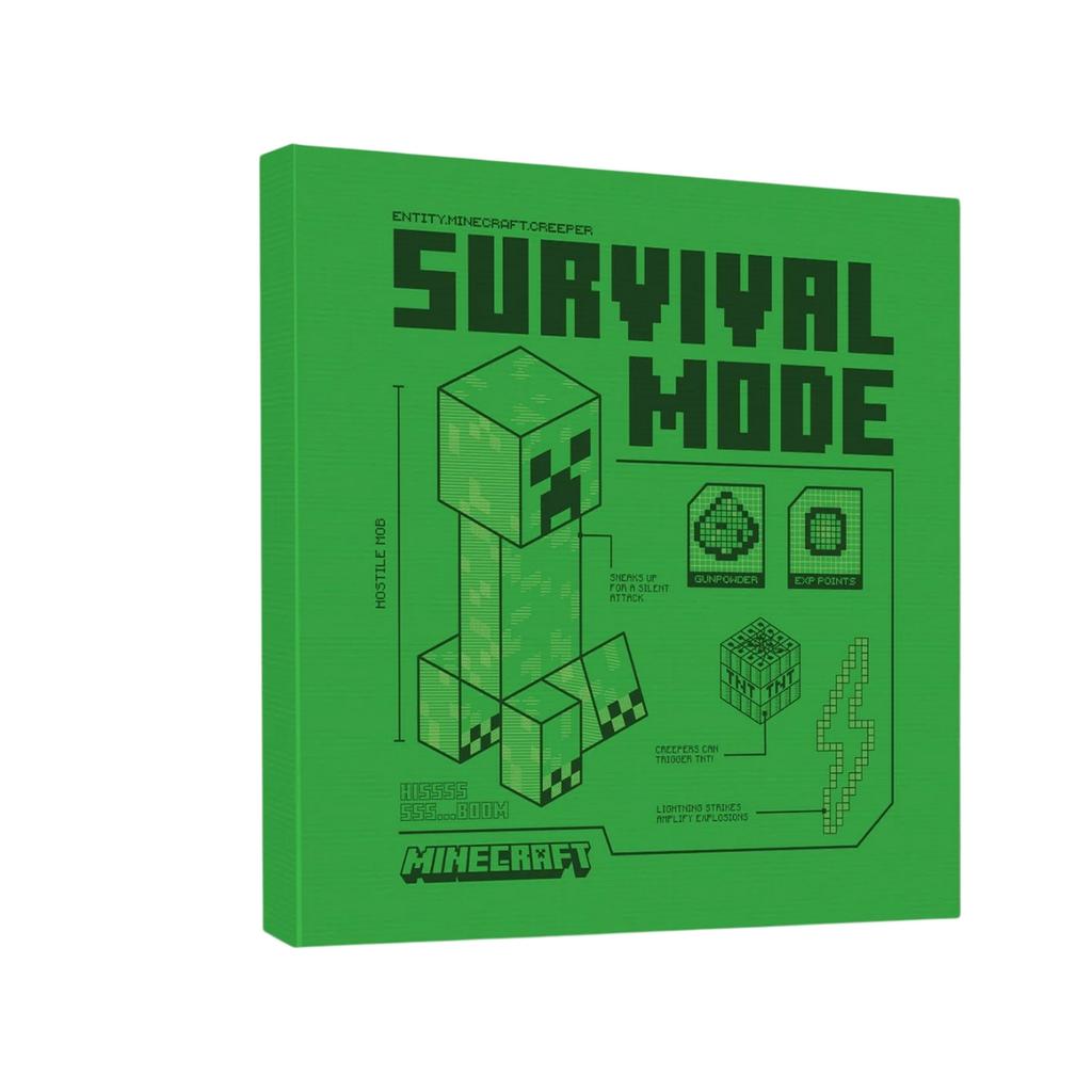 Minecraft Creeper Canvas Print