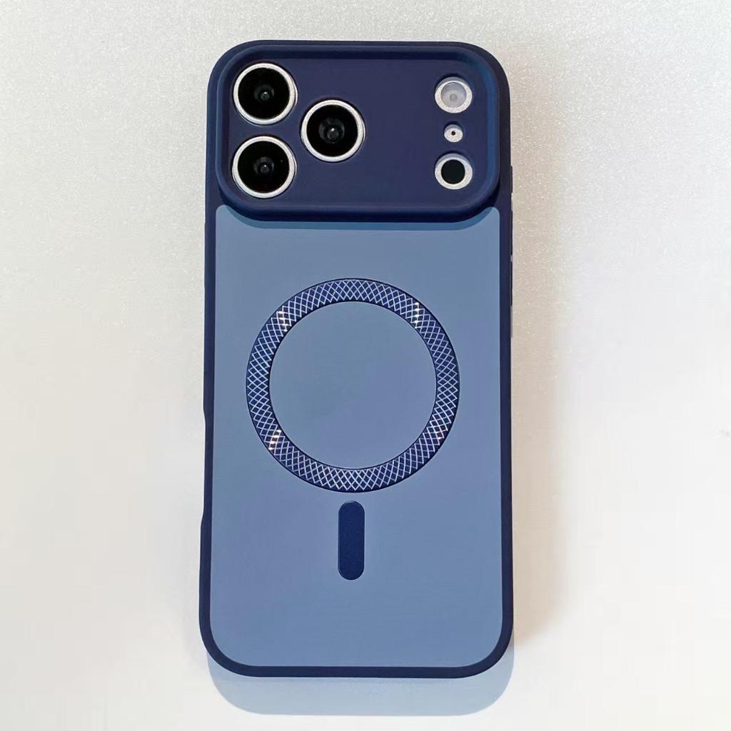 For iPhone17 ProMax Matte Magnetic Phone Case Fashionable ins-Style Cover For iPhone 17 16 15 14 Plus 13 12 11 Pro Max Cases