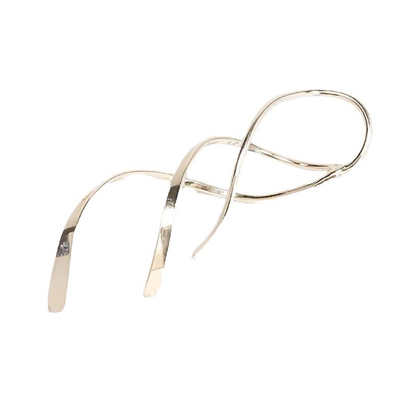 Hai Rao 2023 Spiral Crystal Earrings - Exquisite Women's Fashion Holiday Accessory