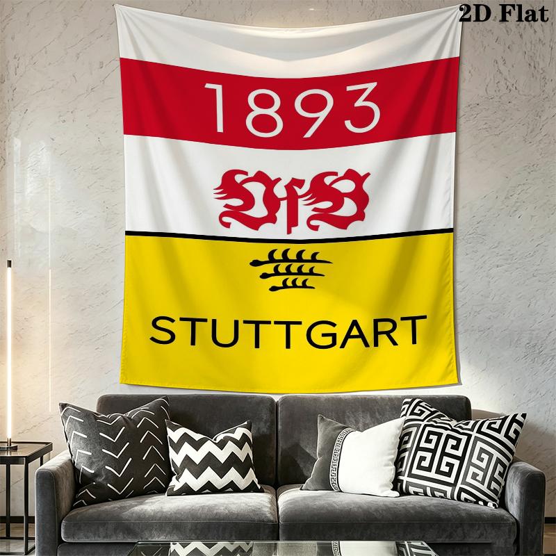 Sportverein Darmstadt Wall Tapestry Aesthetic Wall Hanging Printed Fabric Blanket Decorative Tapestries for Bedroom Living Room Home Decor