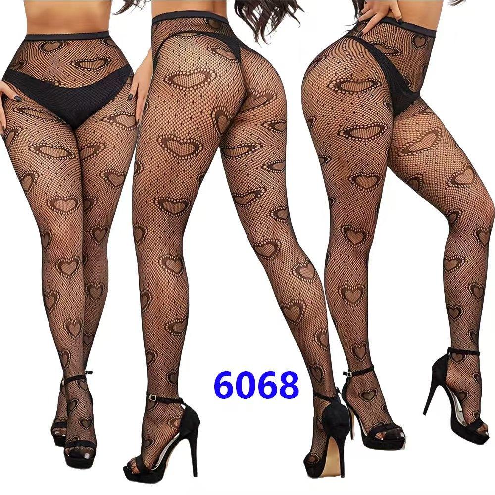 Pantyhose Women'S Sexy Black Mesh Hollow Tight Socks Elastic Dance Stocking For Girls Sexiest Nylon Thigh Fishing Net Stockings