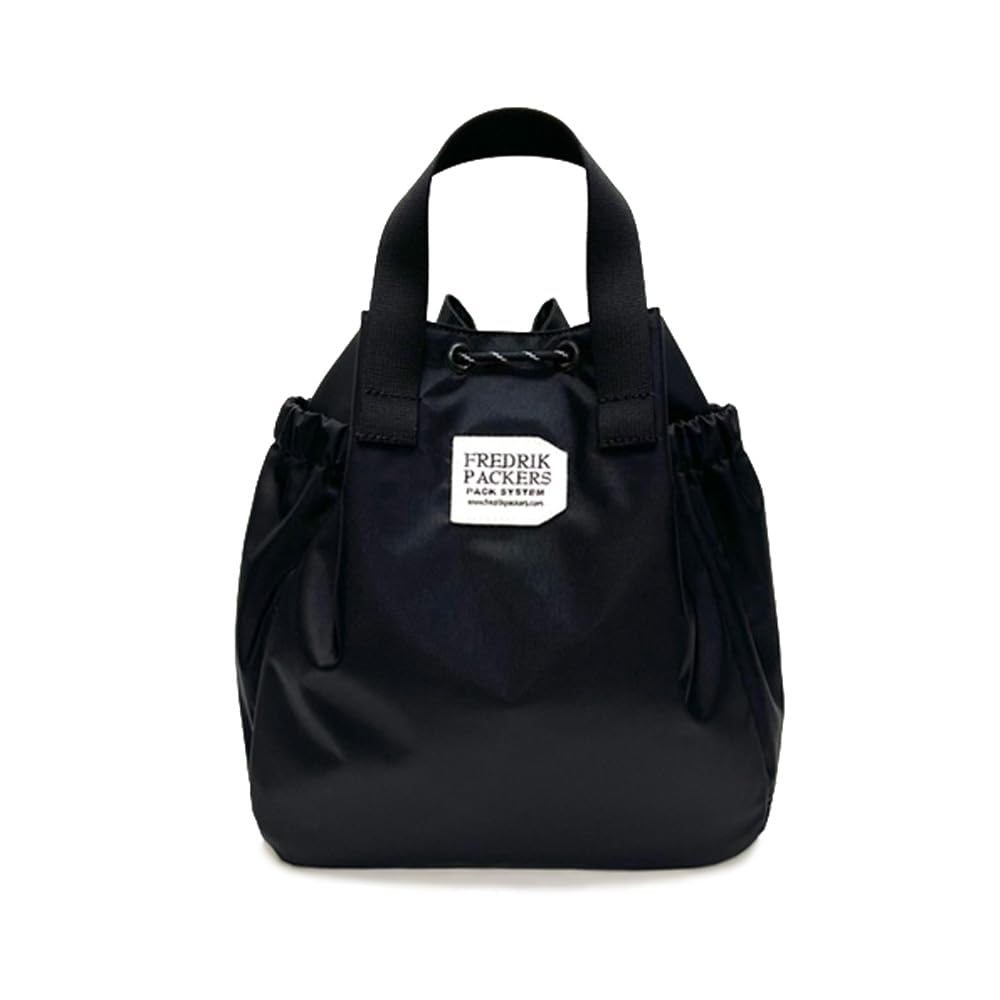 

Fredrick Packers 210D Bloom Наплечная сумка-мешок на завязках из Оксфордского нейлона, Женская, Черная