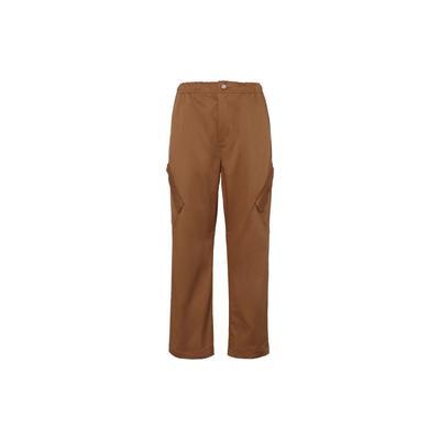 Jumpman Solid Mid-Rise Zip Straight Fit Cargo Pants Men Bottoms Brown FB7306-281