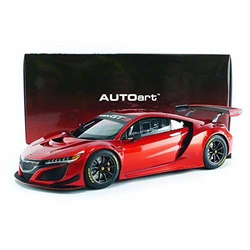 AUTOart 1/18 Scale Honda NSX GT3 2018 Hyper Red Finished Product 81895