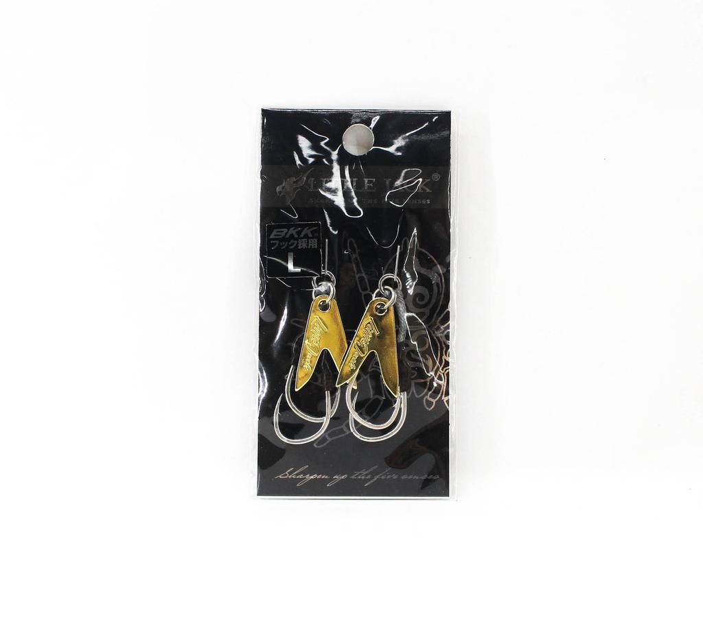 Little Jack Metal Jig JS Flat Blade Size L Gold (7792)