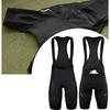 Phtxolue Pantaloncini da Ciclismo con Bretelle Tasca con Zip Anti-Perdita 6H 500KM Mountain Pro Bicicletta Bike Corto Nero Rosso Uomo Donna Pantaloncini da Ciclismo