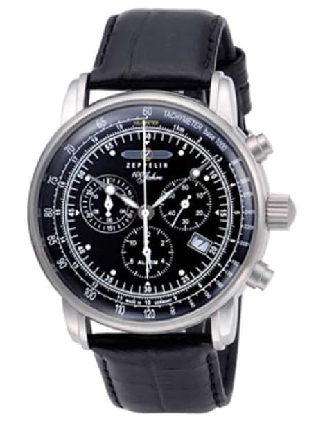 

Casual Watch 100 Series 76802S Black [Zeppelin] Men s [Item]