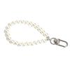 Fashion Imination Pearl Beads Keychain Lanyard Wrist Strap Phonecase Charm Keychain Decorations Pendant Cellphone Strap