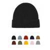 Trendy Brand Winter Retro Street Dome Warm Short Wool Bag Head Knitted Hat Cold Hat Men and Women Tide