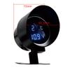 Auto Car Water Temp Gauge/Voltmeter For Cars 28 / 34MM Adapter 10MM Car Temperature Sensor NPT 1/8 Meter -10~110 Celsius 12V