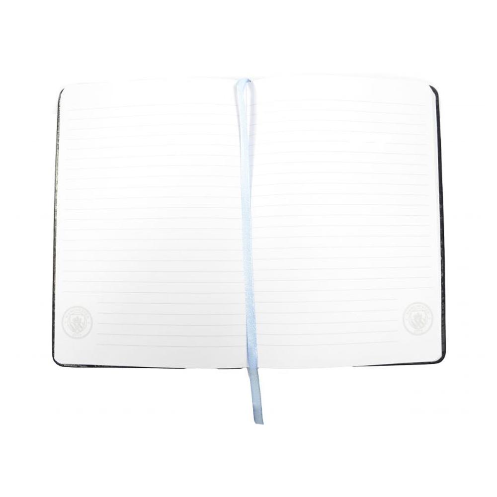 Manchester City FC Premium Crest A5 Notebook