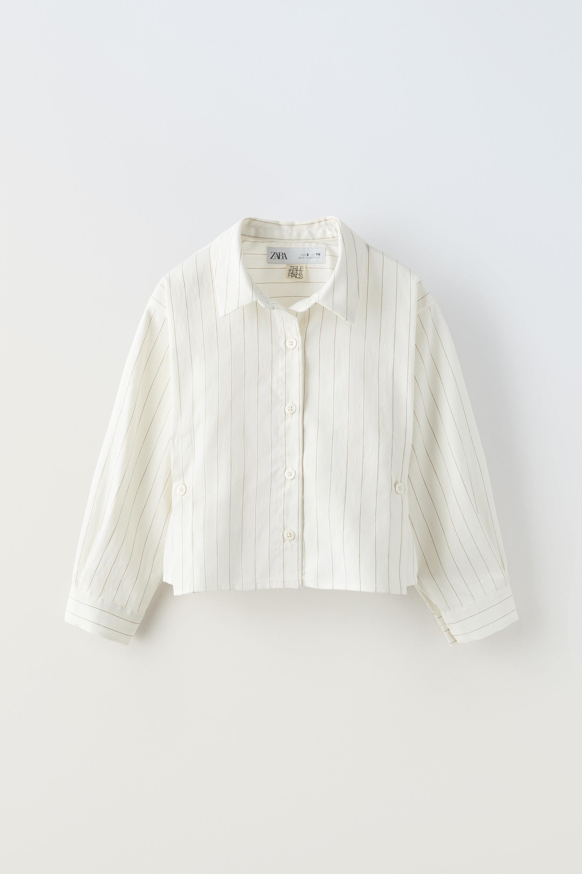 

РУБАШКА НА ПУГОВИЦАХ TRUE NEUTRALS В ПОЛОСКУ