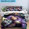 Witchcraft In The Moonlight 3pcs Bedding,Including 1pc Duvet Cover And 2pcs Pillowcases Perfect for Christmas,Ideal for Bedroom, Dormitory