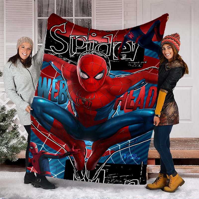Stitch Flowers Flannel Fleece Blanket Cozy Warm Throw Blanket For Couch Bed Travel All Season Use