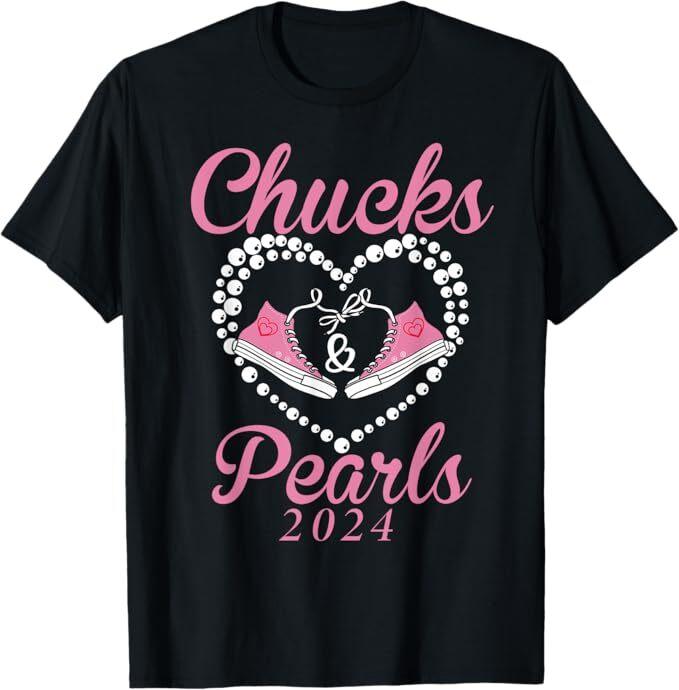 

Chucks and Pearls 2024 T-Shirt 4XL