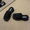 Platform slippers women's outer wear 2025 summer fashion versatile new cool slippers women's platform high-heeled beach shoes
