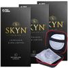 SKYN Kondom Skin žvýkací kondom 10 kusů x 3 krabice Originální sada pouzdra na kondomy [Dobrý streč, SKYN]
