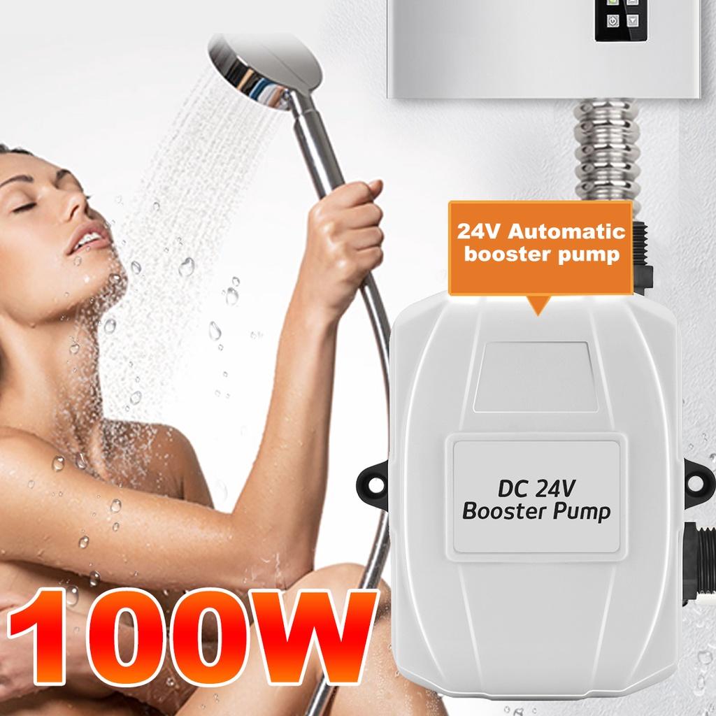 100W Haushalt Wasserdicht Druckerhöhungspumpe Integrierter Druckerhöhungspumpenanschluss für Duschkopf Außenhahn Küchenspüle