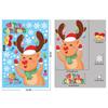 2024 Christmas Sticker New Year Art Decal Home Decor Window Stickers  Party