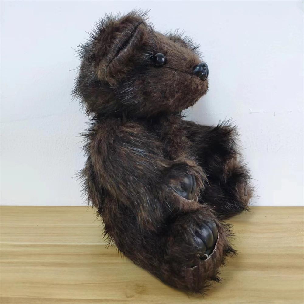 Adjustable Limbs Plush Brown Bear Baby Teddy Bear Toy For Kids And Adults