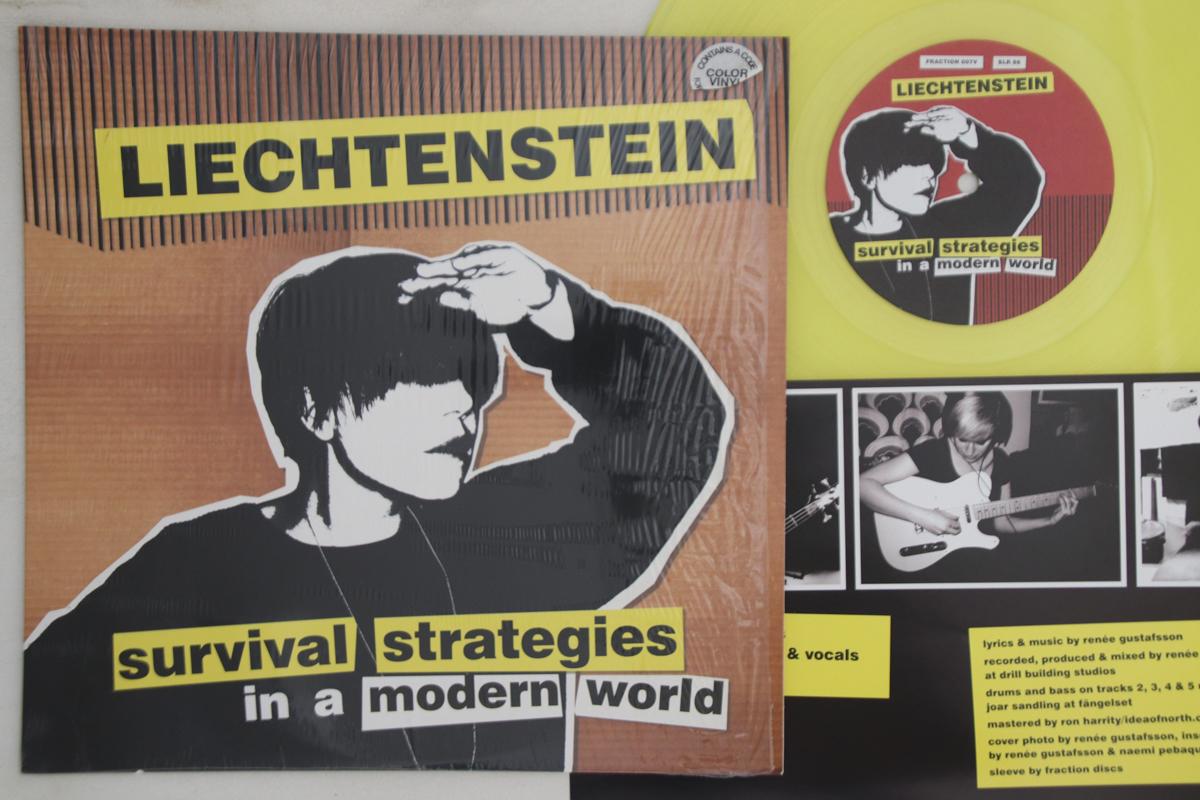 

10-дюймовая пластинка LIECHTENSTEIN - Стратегии выживания в современном мире SLR96 FRACTION DISCS 2009 Швеция Рок Б/у