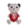 Fashion Cute Bunny Brooch Summer Clothes with Accessories High Sense Light Luxury Exquisite Animal Rabbit Corsage Woman