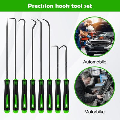 10/12pcs Precision Pick and Hook Set Car Auto Oil Seal/O-Ring Seal Gasket Pick Mini Precision Hooks Professional Puller Remover