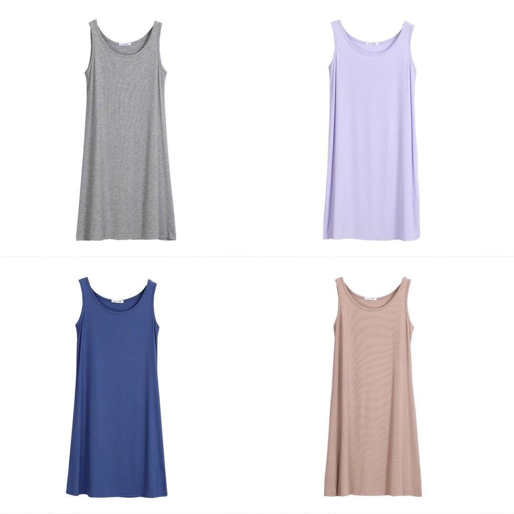 Women Sleeveless Long Tunic Dress With Premium Quality Cotton Blend For Effortless Style