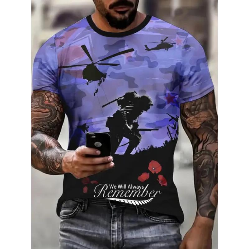 Casual Versatile Top Fashionable Men's Short Sleeves Comfortable T-Shirts Men’s
