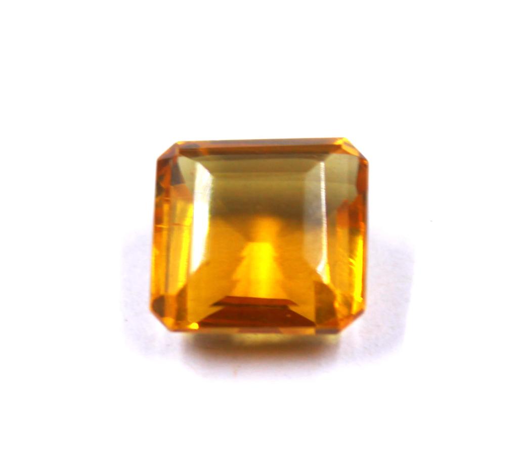7.65 Carat Excellence Quality Offer Yellow Alexandrite Emerald Shape Certified Russia Gemstone SN49
