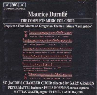 CD NORRKÖPING SYMPHONY ORCHESTRA, ST.  - Durufle: Requiem Op. 9  KKCC9098 Japan ObiClassical Used