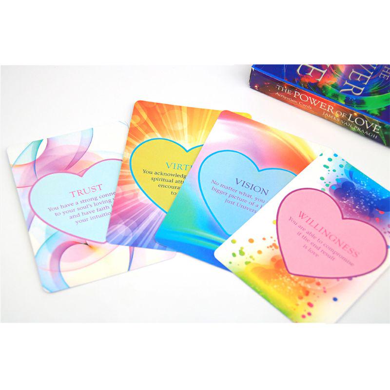 חדש כוח האהבה הפעלה טארוט 44 קלפים חפיסה ניבוי אורקל קלף משחק