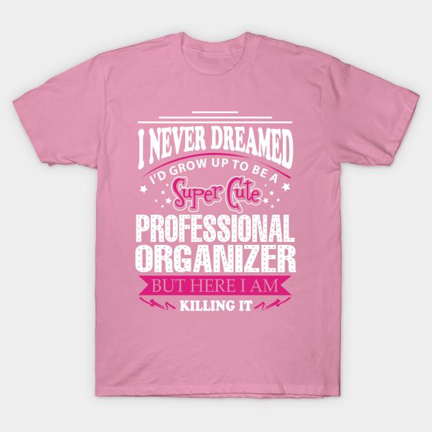 T Shirt damski profesjonalny organizer Harajuku Print Kawaii Tshirt Letnia koszulka damska z krótkim rękawem Top Tee
