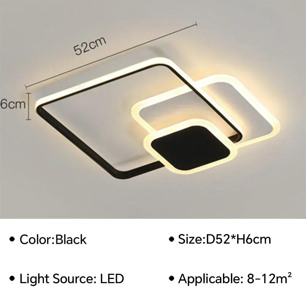 

Современный светодиодный потолочный светильник для спальни, гостиной, столовой, кабинета, прохода, люстры, внутреннего домашнего декора, светильника, люстры Natural White