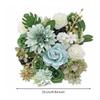 Faux Flower Arrangement Mixed Artificial Box Set Layered Flowers with for