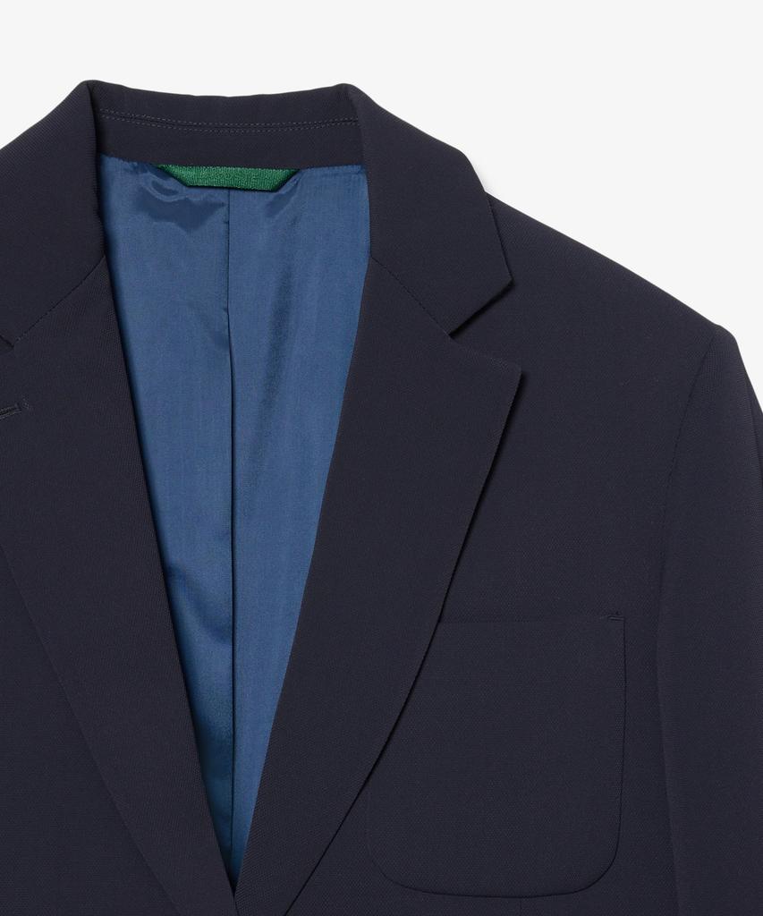 LACOSTE Women'S Relax Fit Iconic Fluid Pique Blazer Vf8502-56G Hde