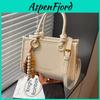 Minimalist Pu Small Square Bag For Daily Use With Zipper Closure And Inner Pocket