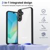 Luxury Transparent Case For Samsung Galaxy A16 A26 A36 A56 5G M16 M56 F16 A06 Soft Frame Lens Protector Clear Hard PC Back Cover