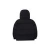 Giacca con Cappuccio e Etichetta Monocolore MLB New York Yankees Cappotto Imbottito Invernale Corto Giacca Unisex Nera 3ADJEC426-50BKS