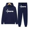 Gothic Punk Rock Letter Hoodie & Sweatshirt Set - Trendy Streetwear