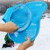 Downhill Sled Snowboard for Kids Snow Grass & Sand Boarding Kids Snow Sled Board Outdoor Winter Skiing Board with Handle