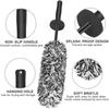 Car Wash Brush Microfiber Wheel Brush Cleaning Gloves Non-Slip Handle Plush Rims Spokes Wheel Washing Brushes Car Accessories