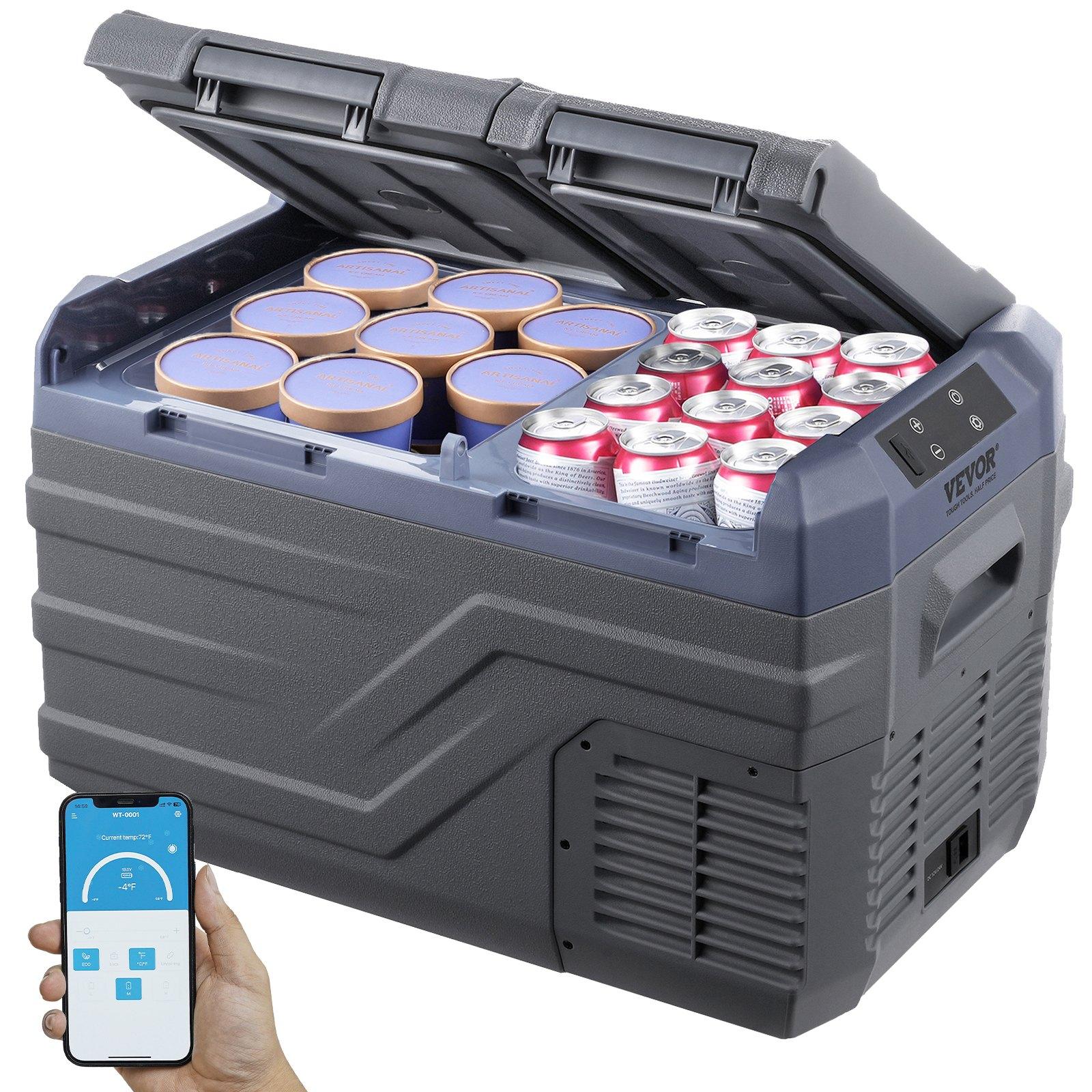 VEVOR Car Refrigerator, 25 L Dual
